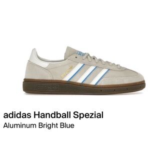 Adidas handball spezial in aluminum bright blue Size 6
